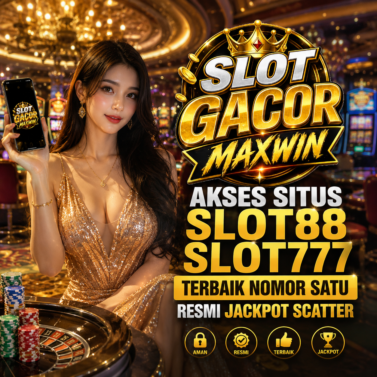 SLOT GACOR MAXWIN Akses Situs SLOT88 SLOT777 Terbaik Nomor Satu Resmi JACKPOT Scatter
